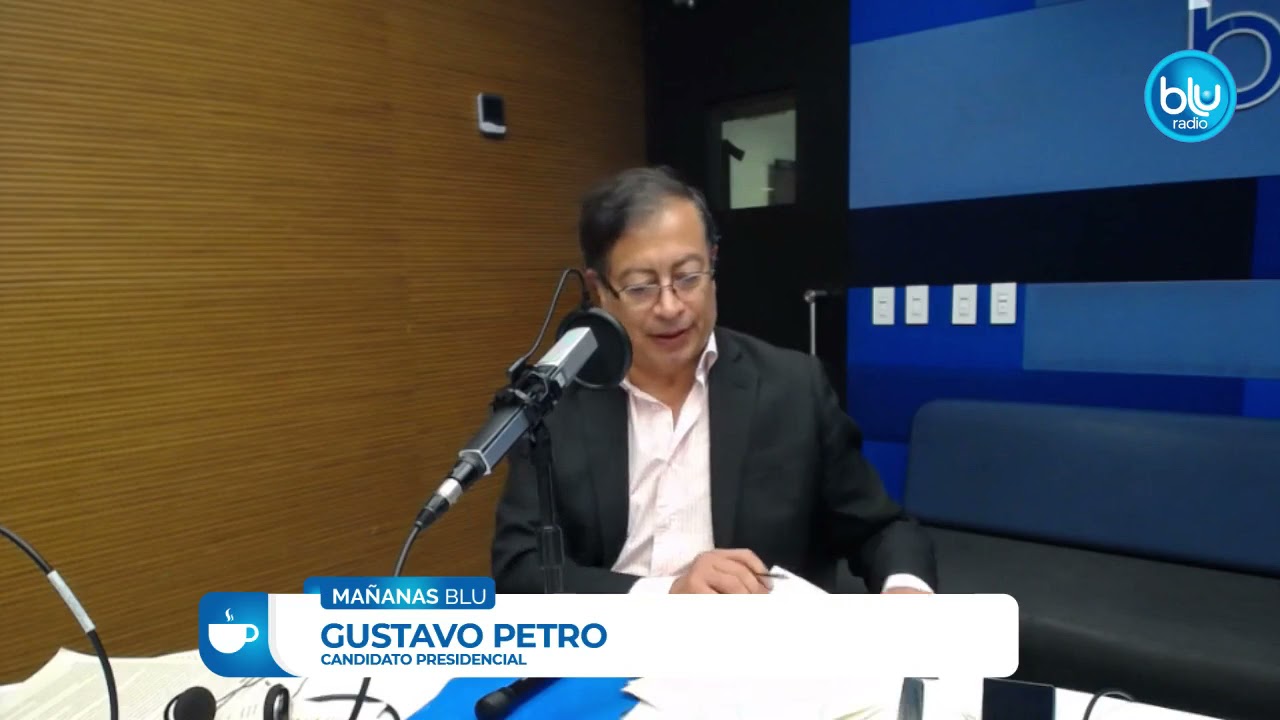 Entrevista completa con Gustavo Petro en Mañanas BLU