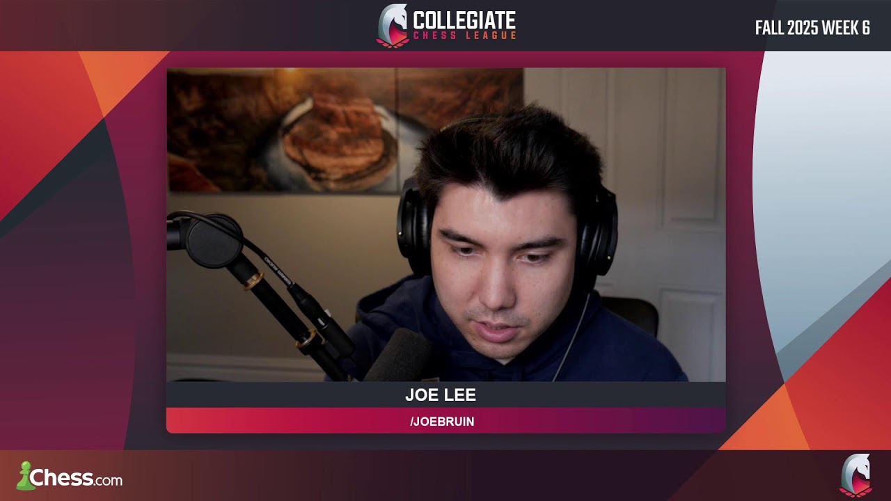 Collegiate Chess League Fall 2025 Week 6