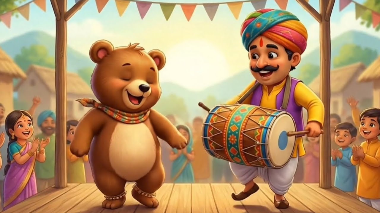 कालू मदारी आया | Kalu Madari Aaya | Monkey Rhymes For Kids | yoyo rhymes , nursery rhymes 