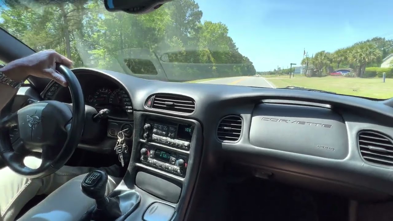 2003 Corvette Z06 driving video