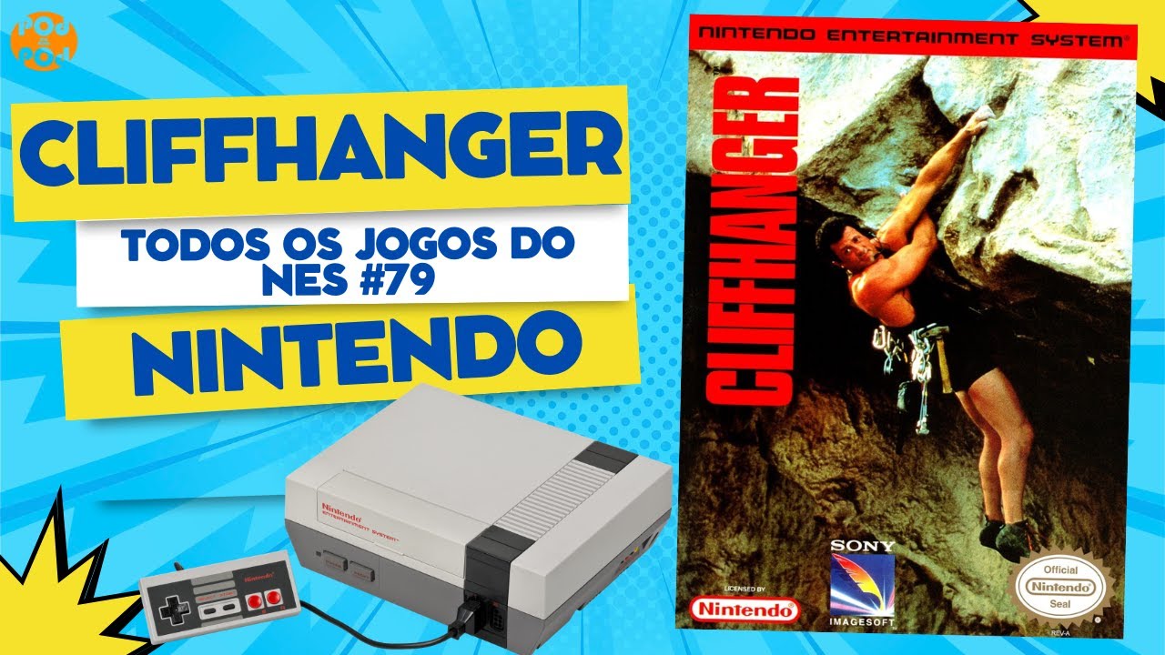 SYLVESTER STALLONE TEVE UM JOGO PRA NES! CLIFFHANGER - Para Nintendo 8bits (Review Boladinho #79)