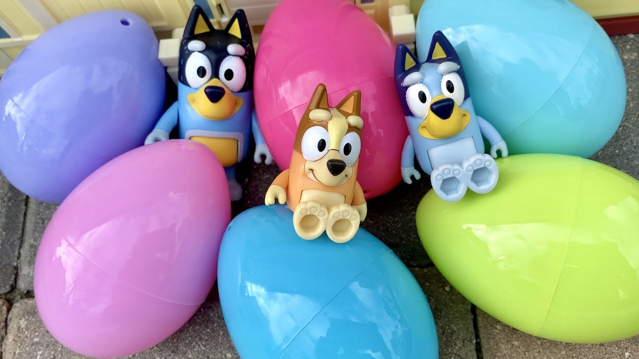 Bluey and Bingo Egg surprise! Sharing is caring ‼️ Bluey toys