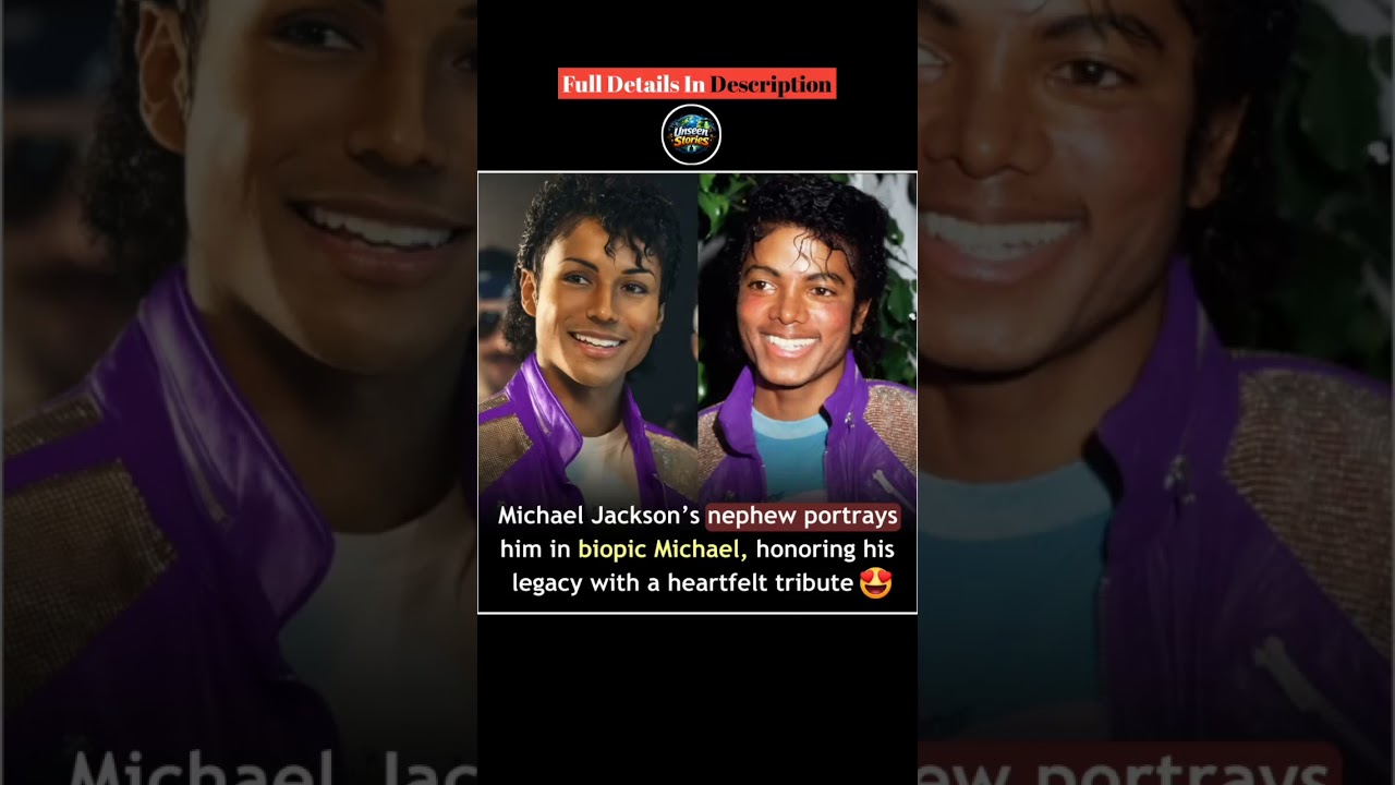 Jaafar Jackson Stars as Michael Jackson in Biopic  #MichaelJackson #JaafarJackson #Biopic #KingOfPop