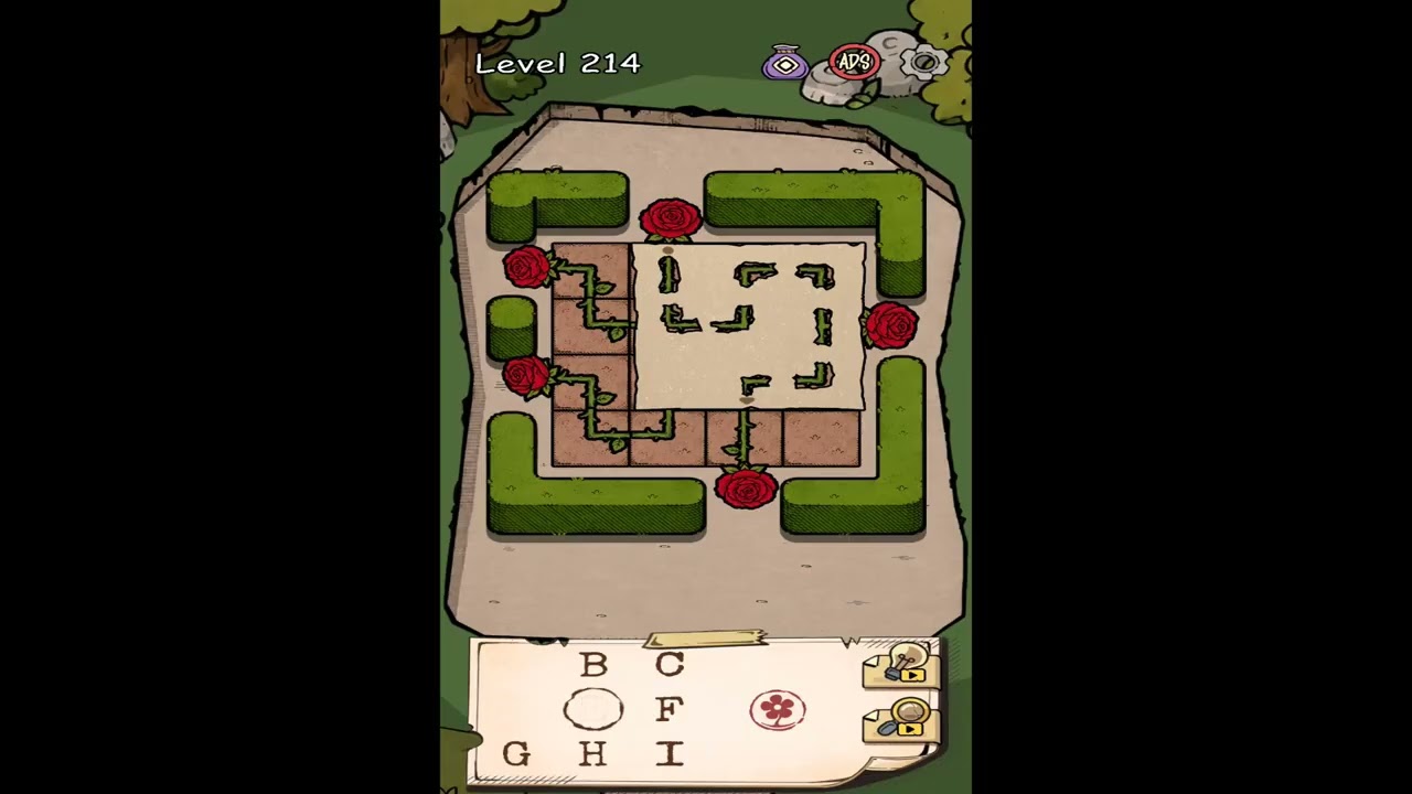 Flower Forest Word Puzzle Level 214