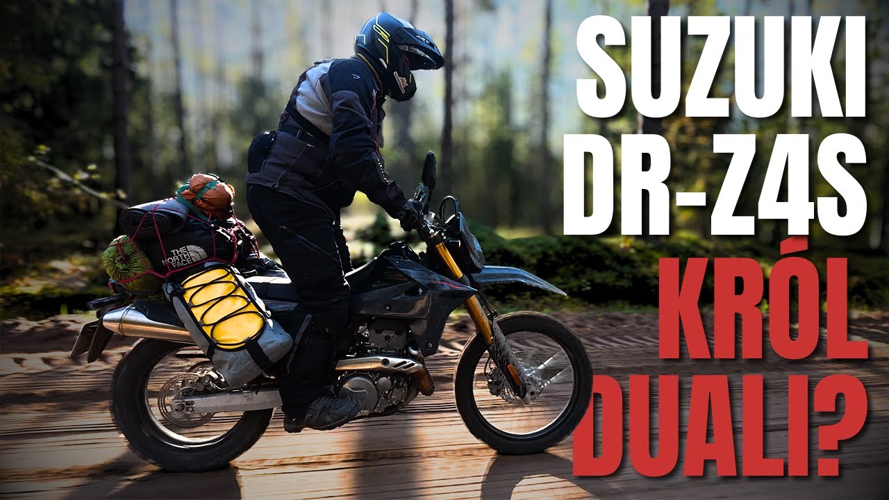 Test Suzuki DR-Z4S na litewskiej trasie TET - jak sprawdziła się w offroadowej turystyce?  