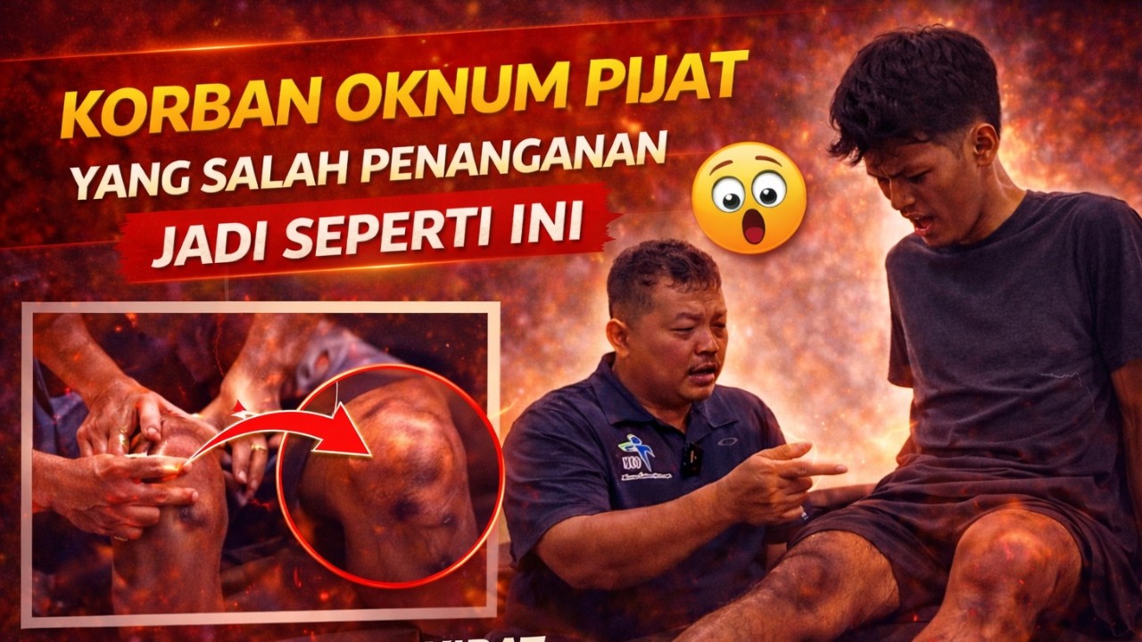 KORBAN OKNUM PIJAT YANG SALAH PENANGANAN JADI SEPERTI INI