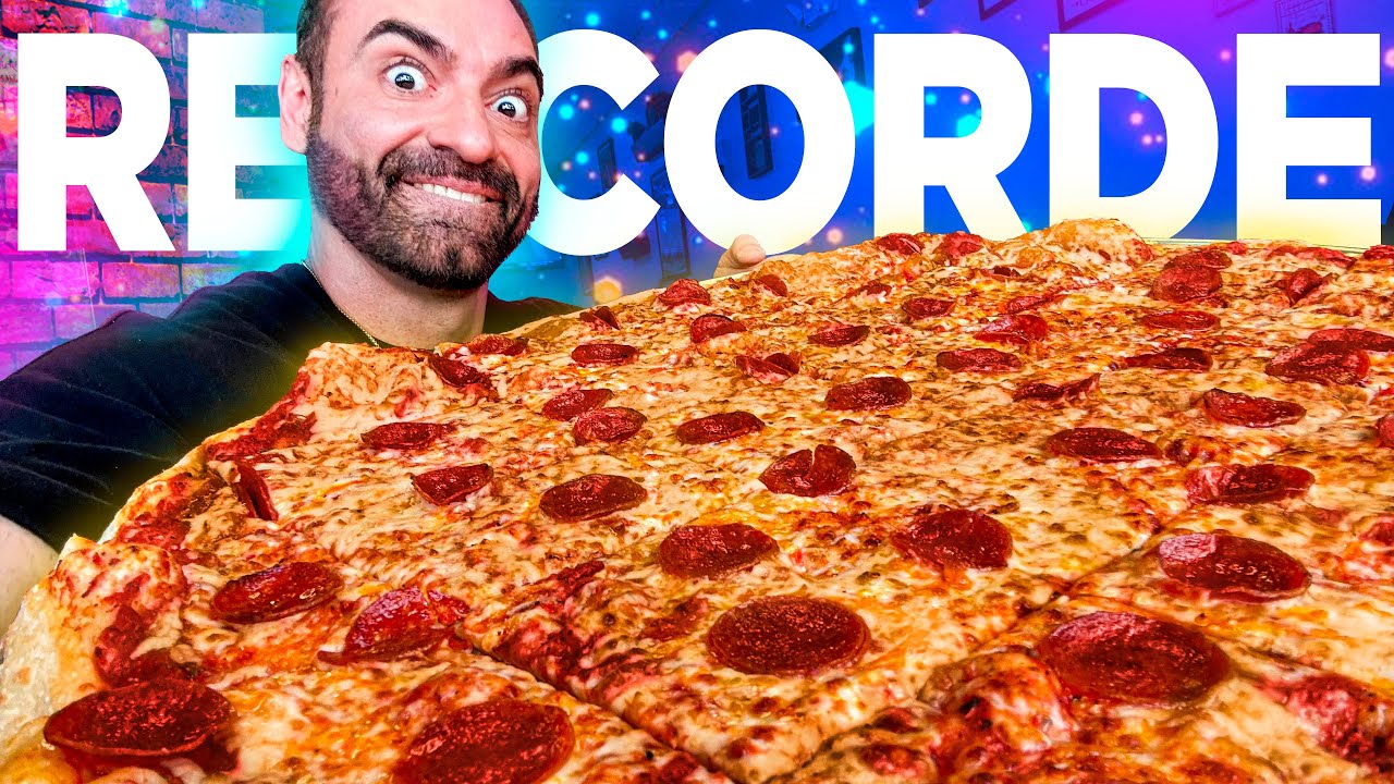 Quebrando o RECORDE da PIZZA GIGANTE! + Parques da DISNEY & UNIVERSAL!!