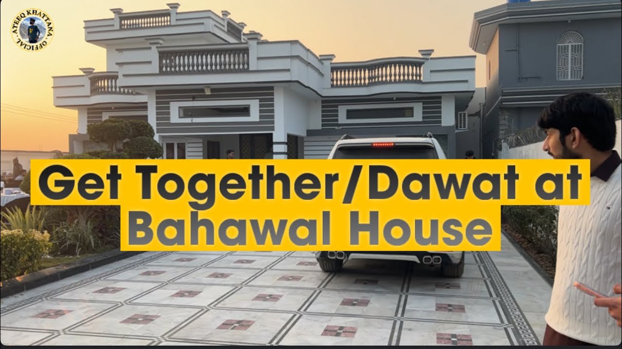 Dawat at Bahawal House | Get Together Vlog | Ateeq Khattana Official 