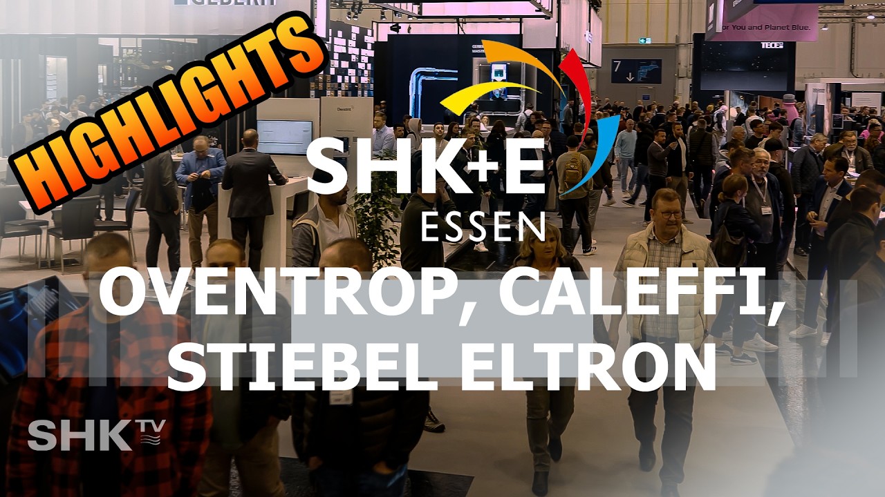 Messerundgang SHK+E 2026: Heizungstechnik, Trends und Stimmen von der Messe | SHK-TV Nachrichten