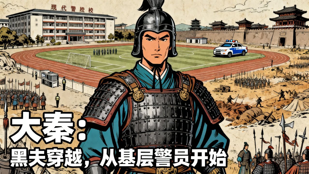 《大秦：黑夫穿越，從基層警員開始》穿越成秦朝小兵黑夫，我靠現代警校知識在嚴苛秦律中遊刃有餘，從基層小吏一路晉升，改寫戰死沙場的命運。#历史#玄幻#小说