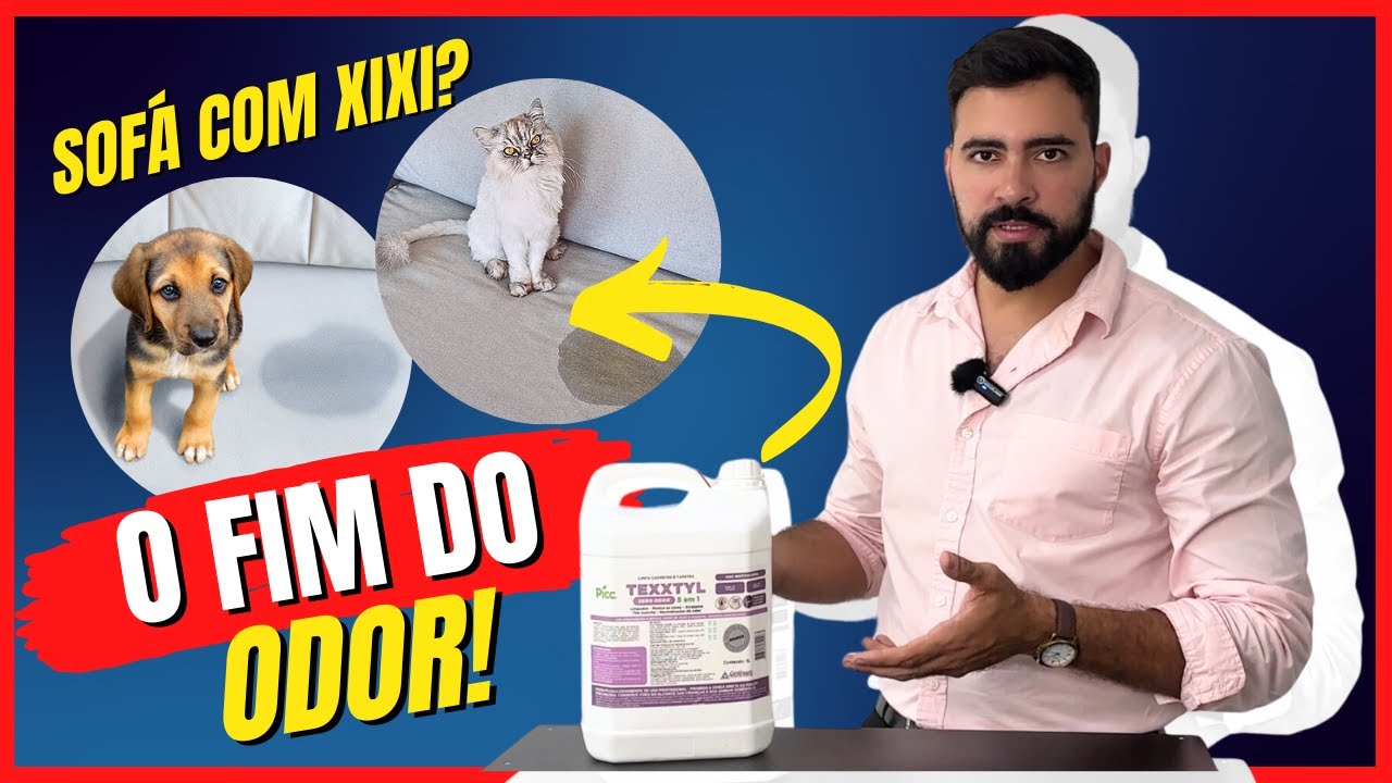 COMO REMOVER CHEIRO DE URINA DO ESTOFADO? [NEUTRALIZAÇÃO DE ODORES COM TEXXTYL]