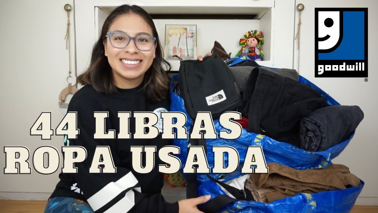 44 Libras de Ropa Usada para vender en EBay & Poshmark! Goodwill Outlet Haul Ropa de Segunda Mano!