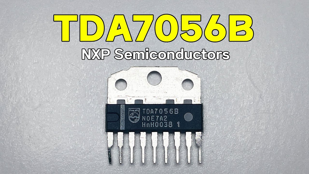TDA7056B - NXP Semiconductors : 5 W mono BTL audio amplifier with DC volume control