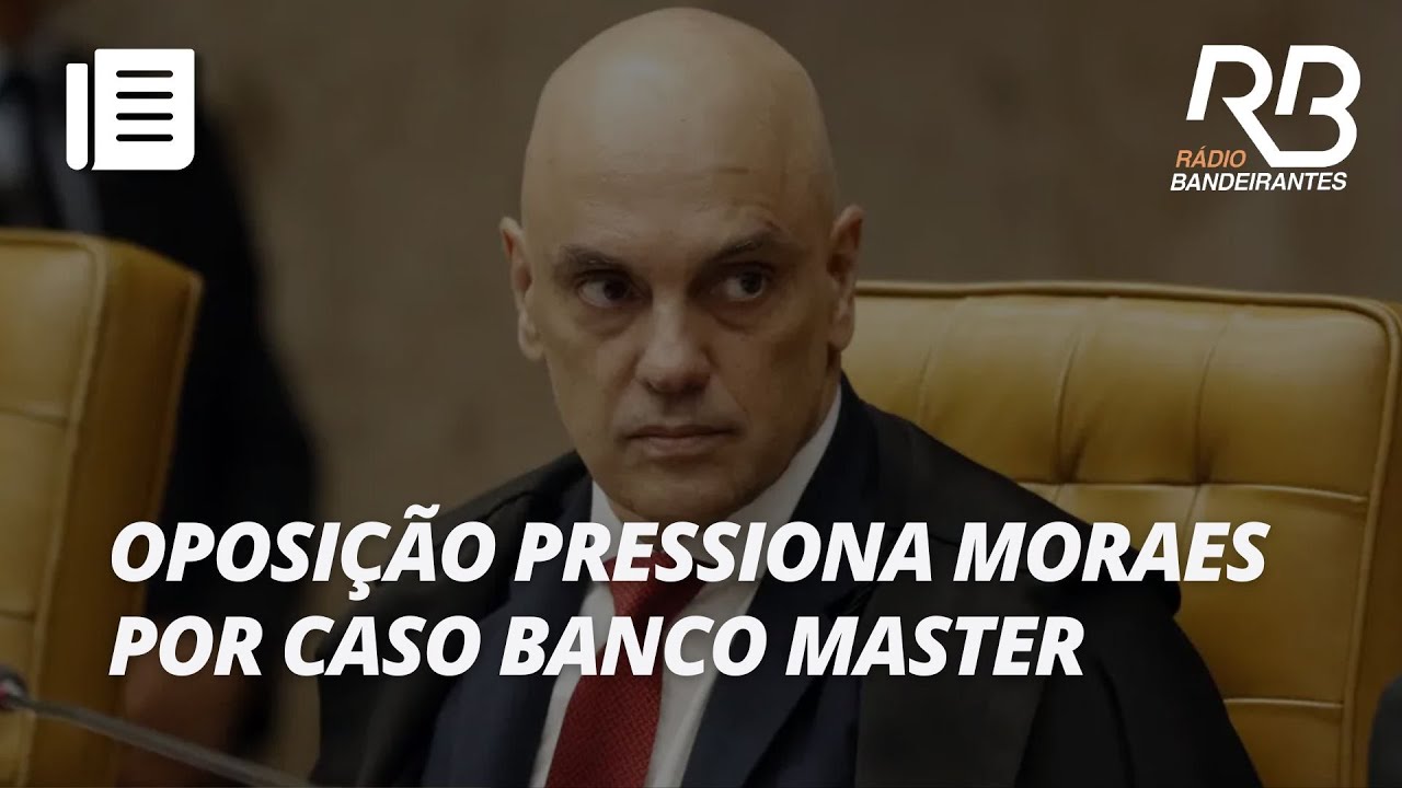 Oposi&ccedil;&atilde;o pressiona Moraes e protocola novo pedido de impeachment