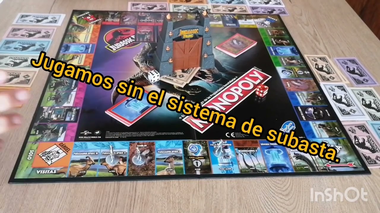 Hoy juego en familia, Monopoly Jurassic Park.