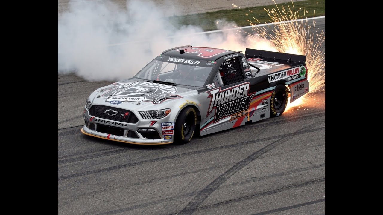 NASCAR trucks at Kansas Race #5 in the Culture/RBD trophy chase!