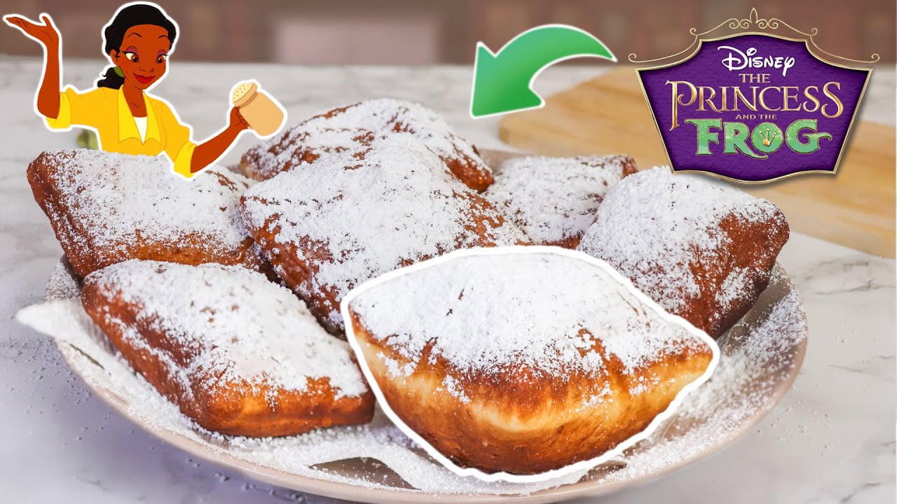 BEIGNETS EN LA VIDA REAL de LA PRINCESA y EL SAPO - Ideas de Anna