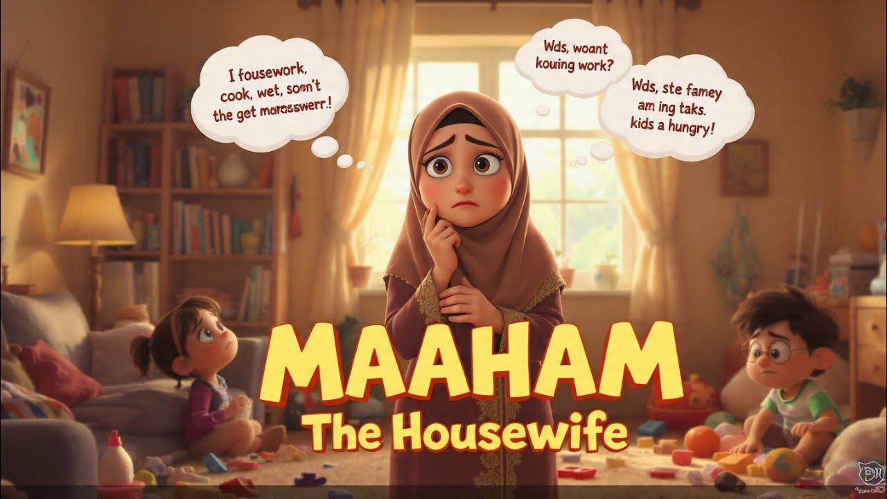 Maaham The Housewife (Balancing Deen and Duniya) #islamicstory #islamicshorts #deenreminder 