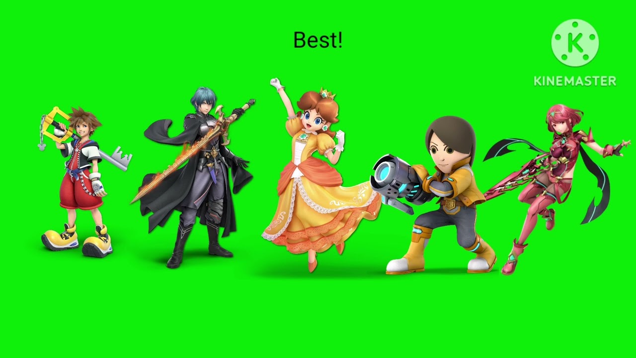 My Best to Worst Super Smash Bros Ultimate Characters List V2