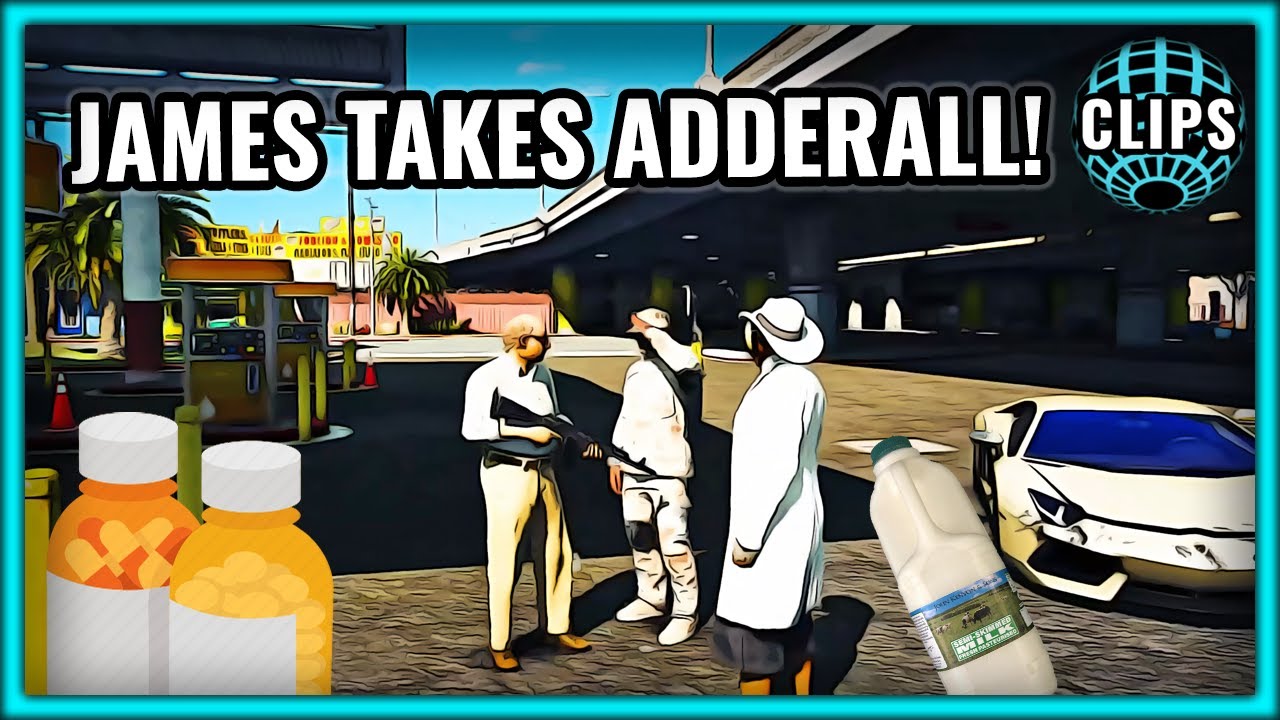 JAMES RANDAL TAKES ADDERALL FOR HIS ADHD! DROWNS IN MILK!?