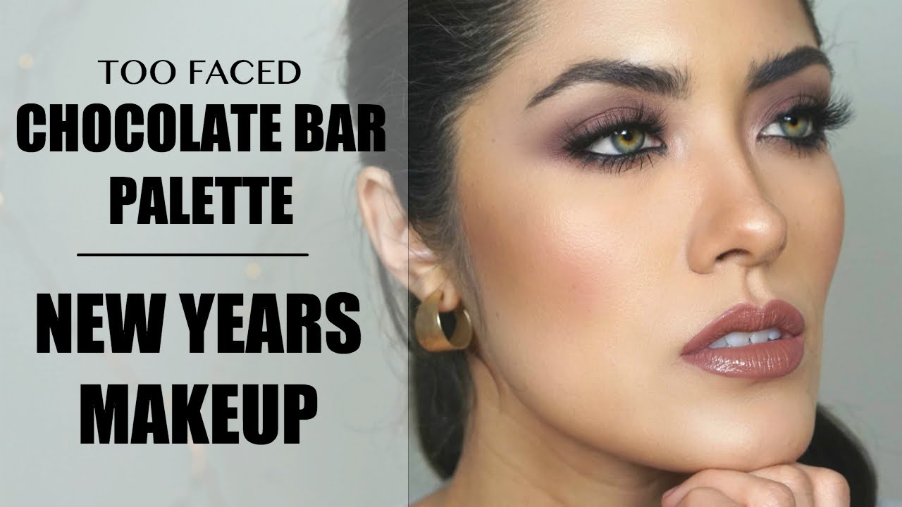 Another Too Faced Chocolate Bar palette tutorial + New Years Makeup Inspo | Melissa Alatorre