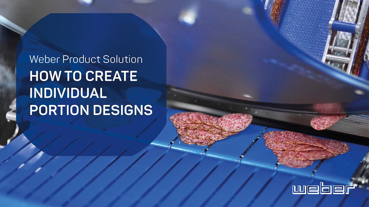 Individuelle Portionsformen slicen | Weber Portionsdesigner