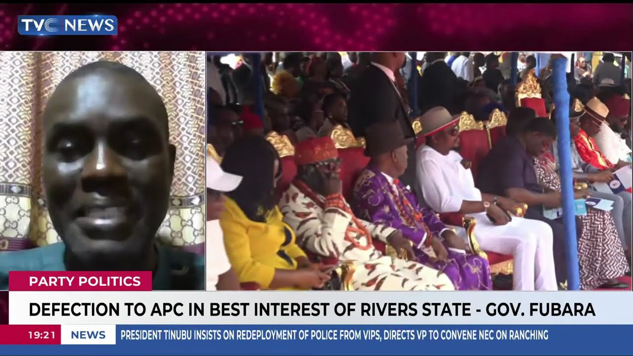Defection To APC In Best Interest Of Rivers State - Gov. Fubara