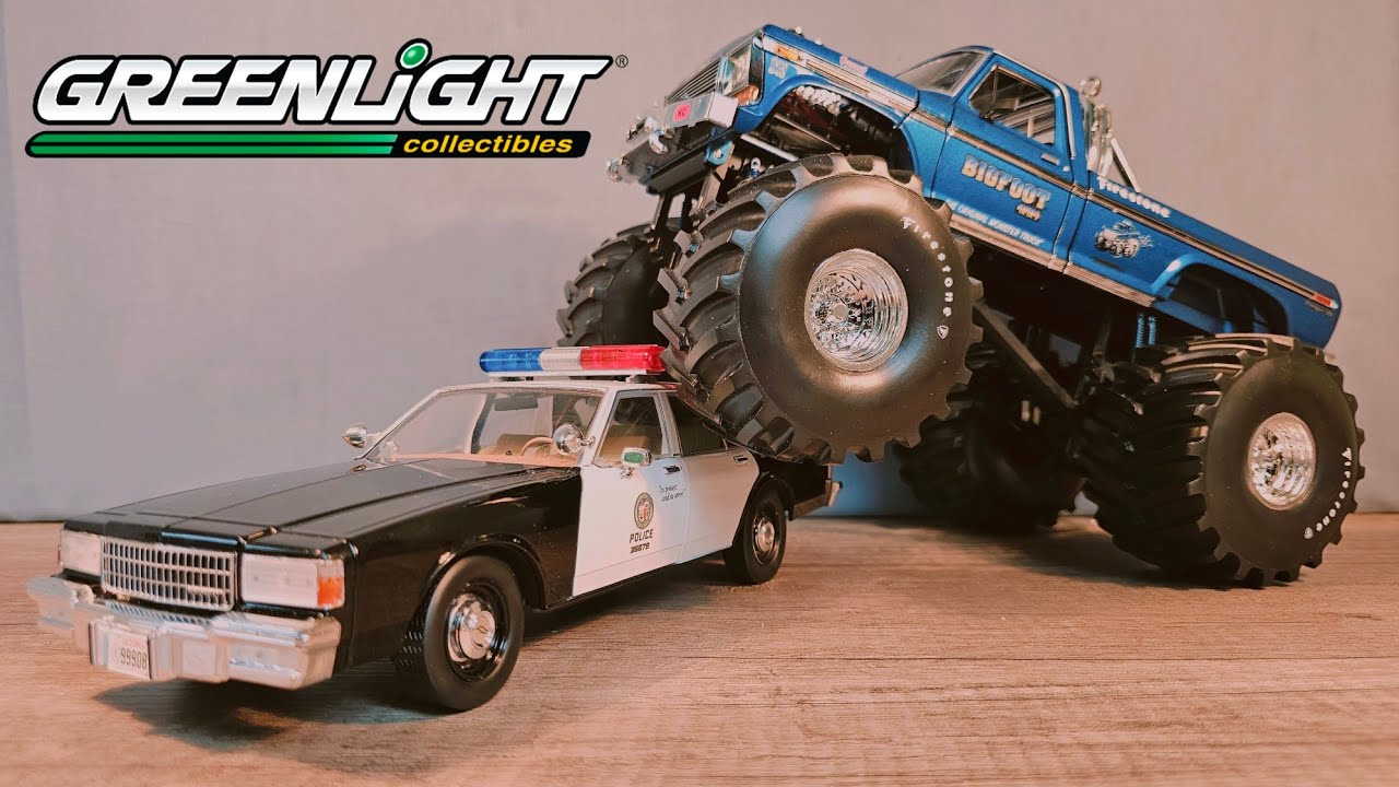 Bigfoot a big heavy diecast model in scale 1/18