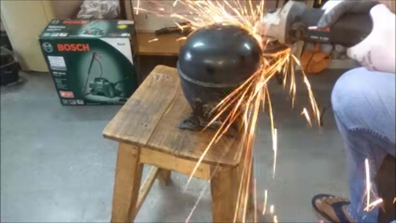 What's Inside A Refrigerator Compressor | Cut Open