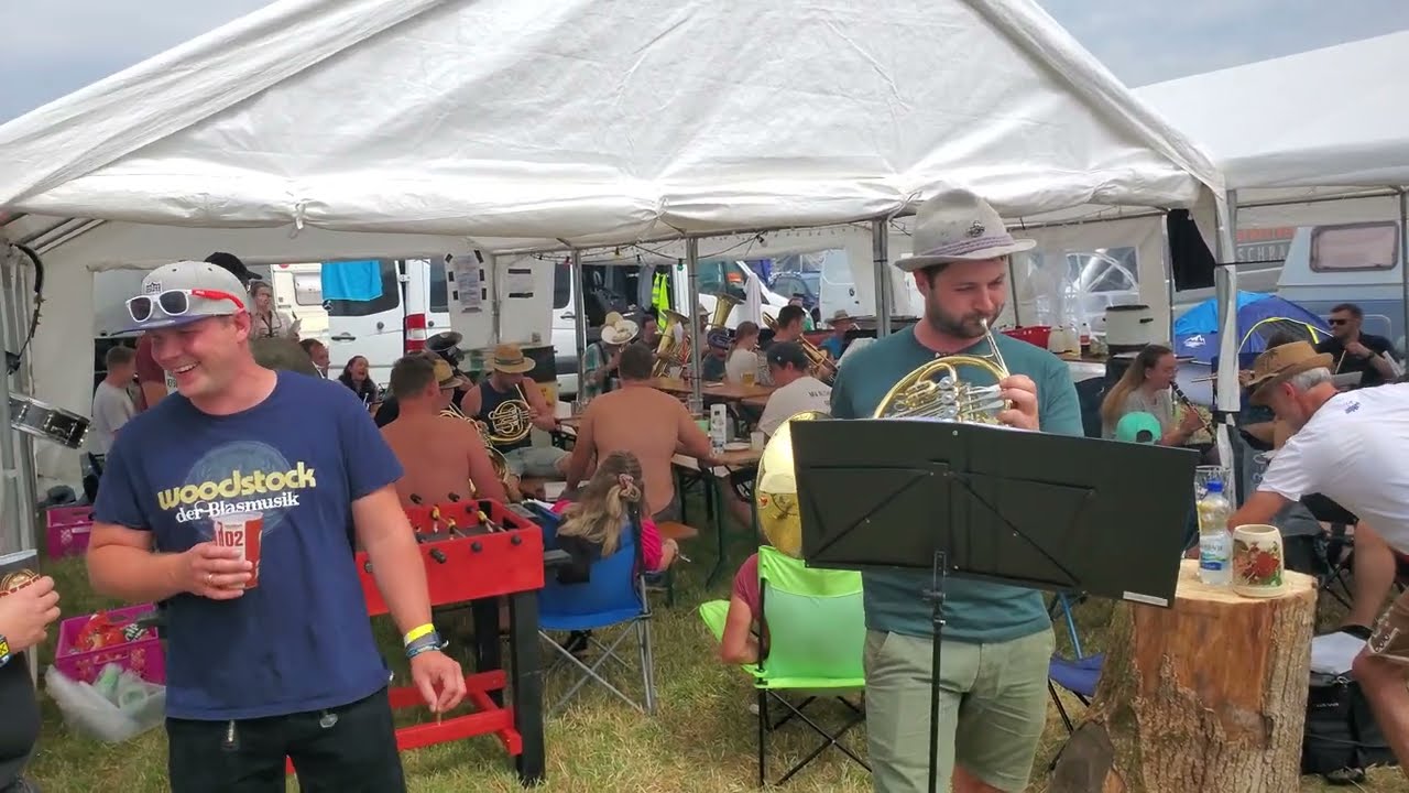 Wir Musikanten - Woodstock der Blasmusik 2023 Campingplatz