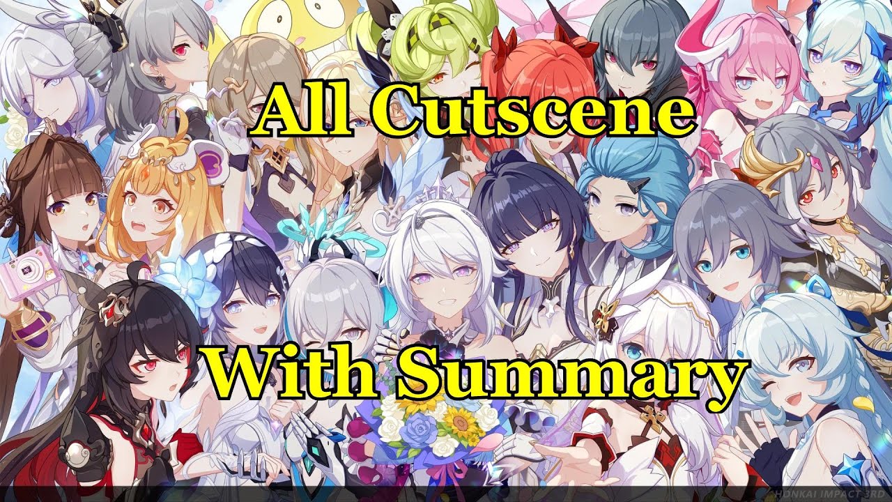 Honkai Impact 3rd All Part 1 Cinematic Cutscenes Japanese Dub / English & Chinese Sub (2016-2023)