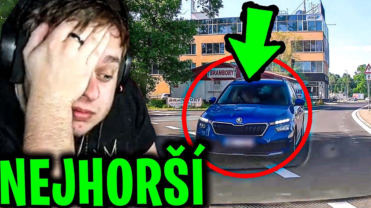 NEJHORŠÍ ŘIDIČKA V ČESKU...