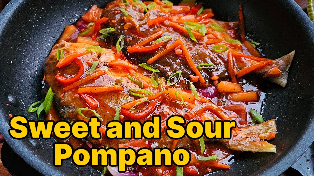 Sweet and Sour Pompano Recipe | Easy and Delicious Filipino Fish Dish