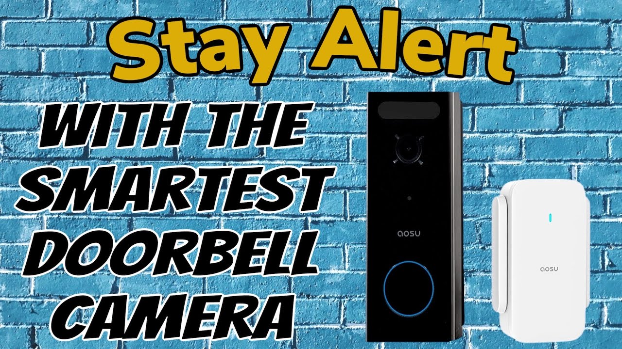 AOSU (2k UHD) Wifi Doorbell Camera- *Its The Best Deal On Amazon*  No Monthly Service Fees!!   #AOSU