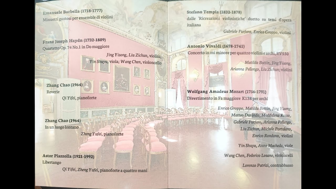 Palazzo Barolo - Concerto 2 parte