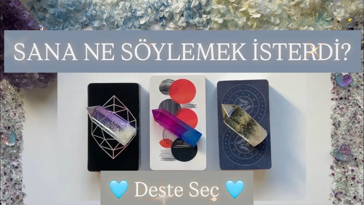 TAM Karşında Olsa Sana Ne Söylerdi? 💬✨ 3 Deste Aklımdaki Kişi Tarot Açılımı ❣️