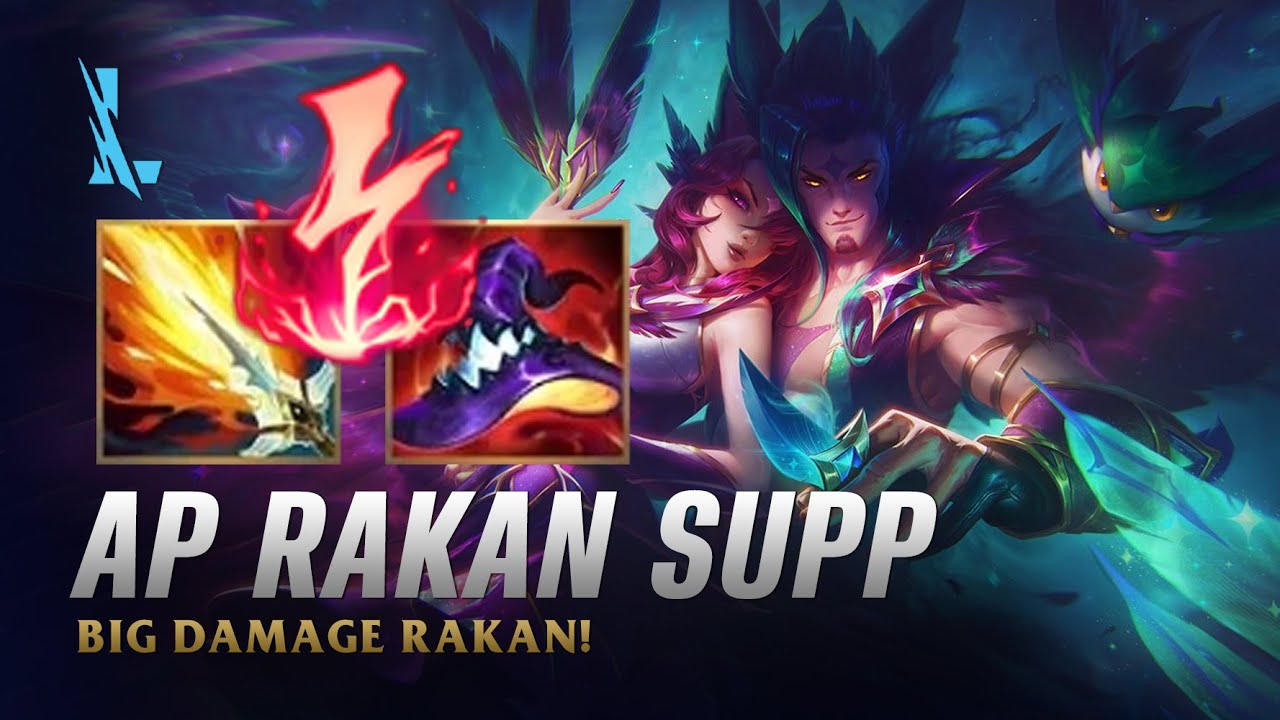 Wild Rift RAKAN - FULL AP Star Guardian Rakan S14 Ranked Gameplay + Build