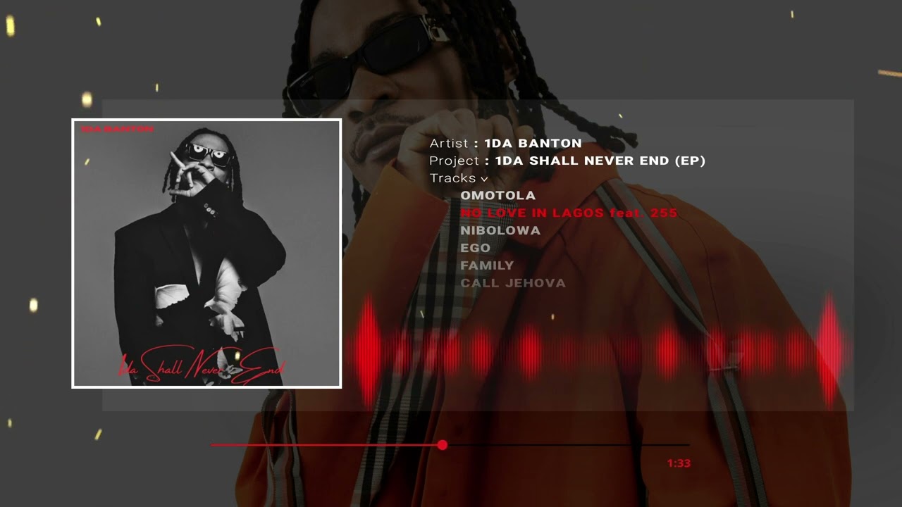 1Da Banton - No Love in Lagos (Official Audio)