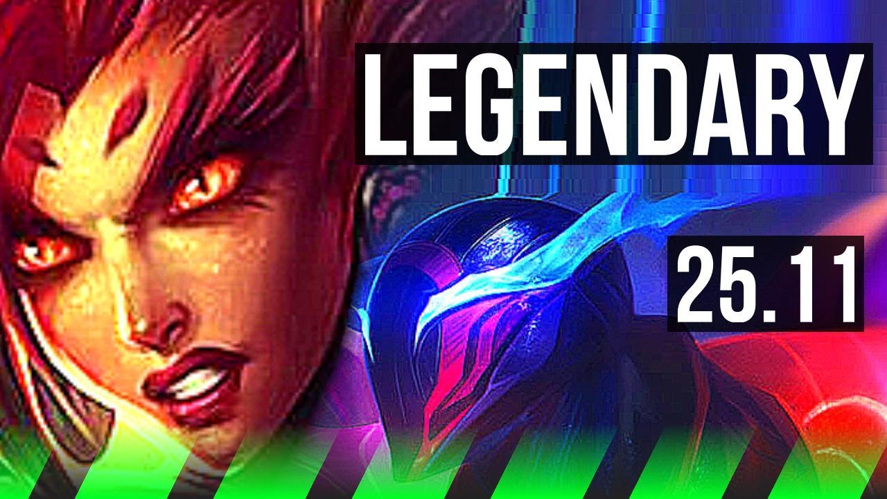 ZYRA vs ZED (JGL) | Quadra, Legendary | KR Grandmaster | 25.11