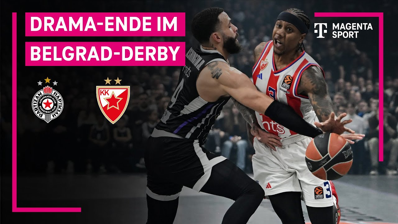 Partizan Mozzart Bet Belgrad - Roter Stern Belgrad | Turkish Airlines EuroLeague | MAGENTA SPORT