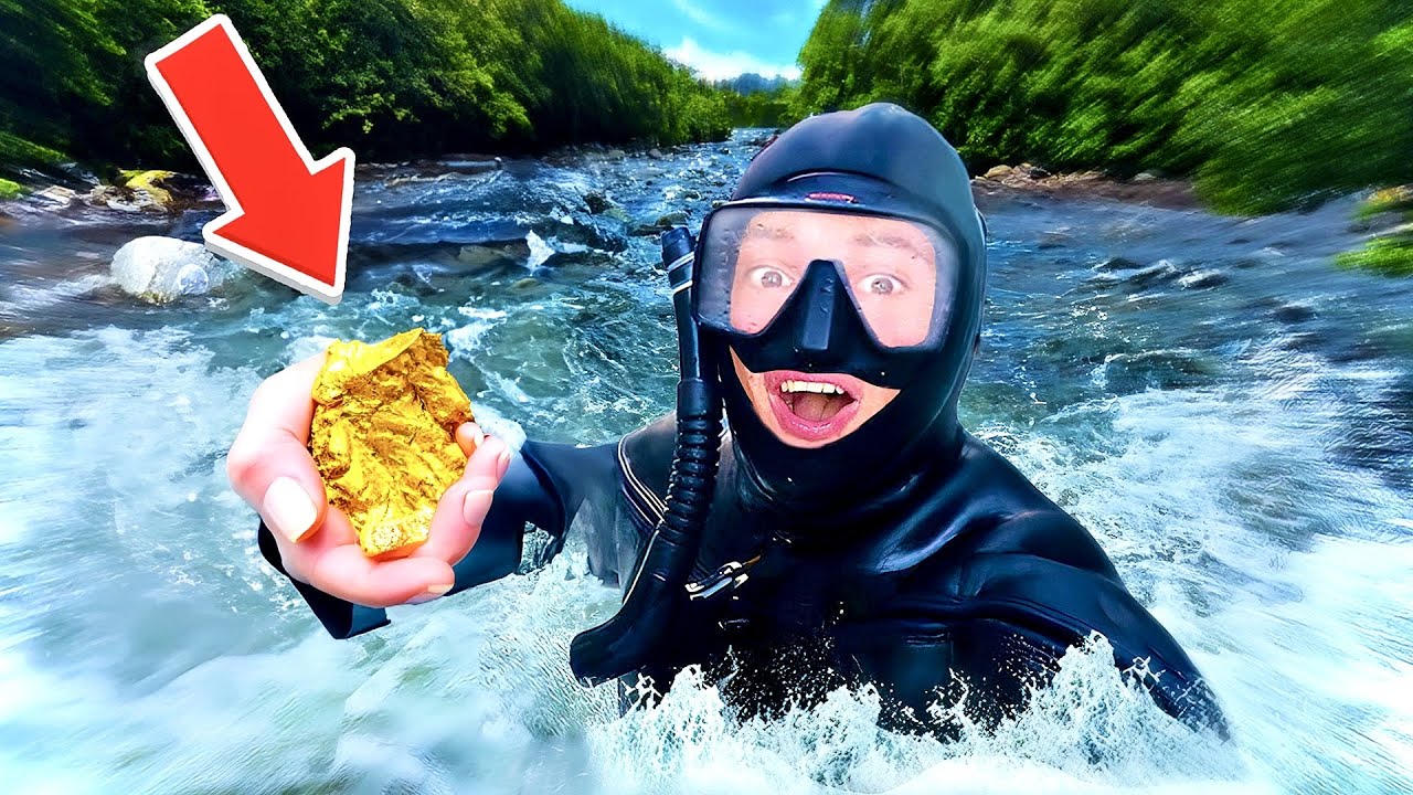 TROVO ORO in un fiume italiano.. (vale TANTI SOLDI)