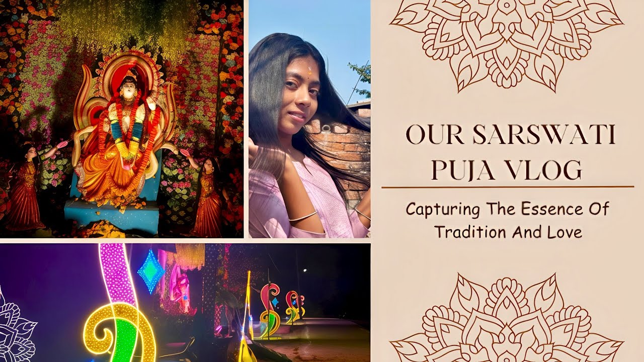 🙏 ମାଁ ସରସ୍ୱତୀ ପୂଜା | Full Puja Coverage | Friends & Fun | Odia Vlog#SaraswatiPuja#FullPujaCoverage#M