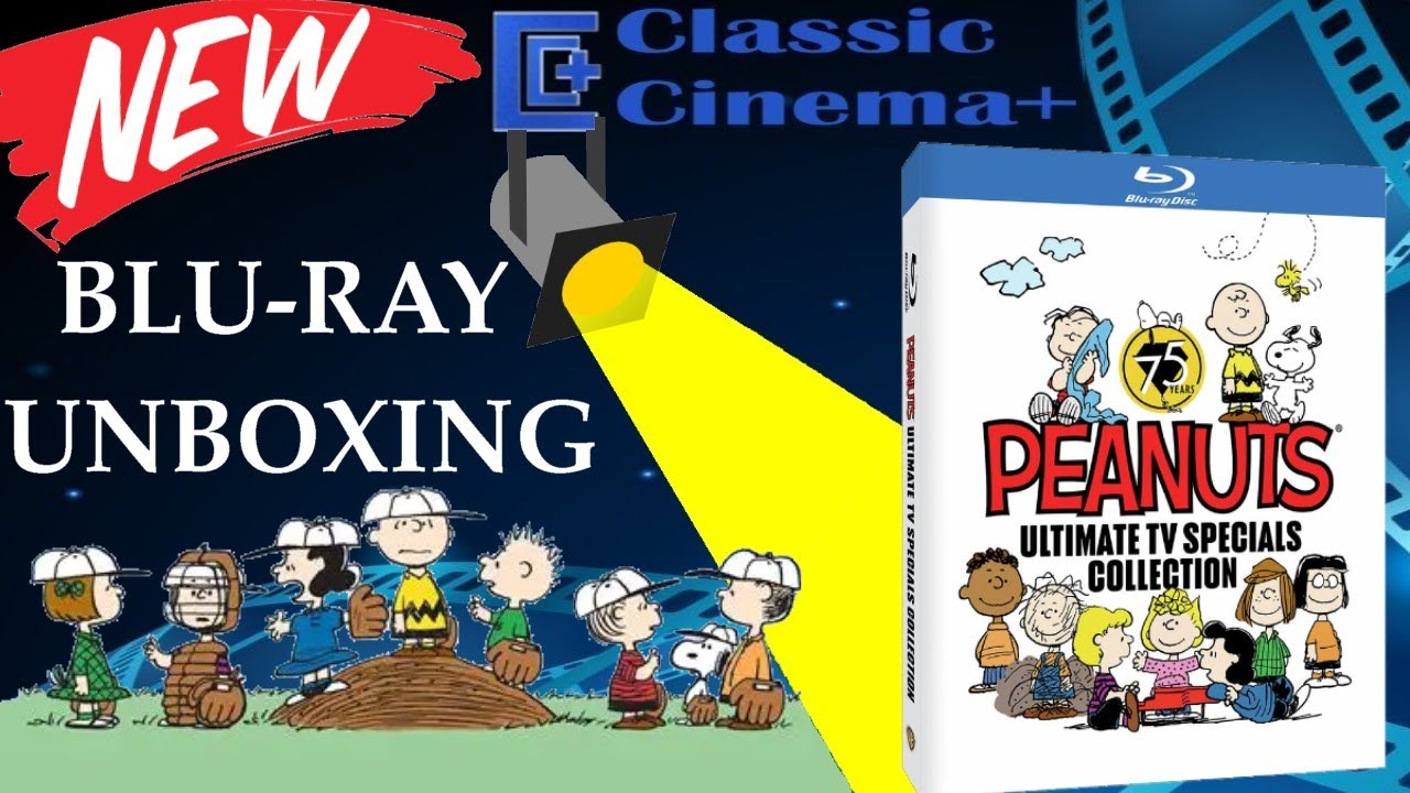 Peanuts Ultimate TV Specials Collection Blu-ray Unboxing | Classic Snoopy & Charlie Brown