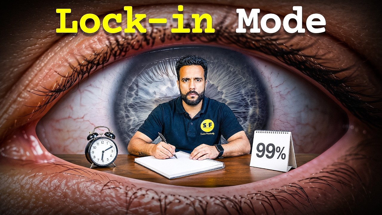 How to Lock In & Achieve EXTREME Focus! | Ashu Sir