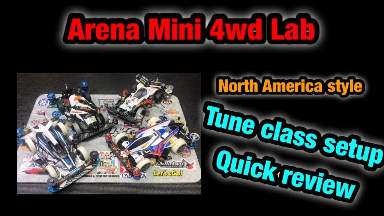 ARENA MINI 4WD CLUB#22B north america tune class setup quick review