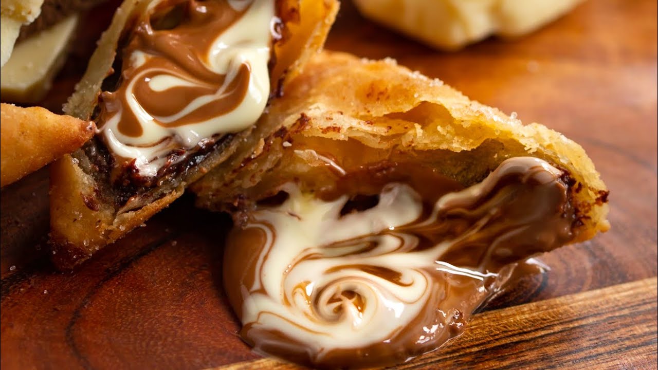 Yummy Chocolate Samosas!