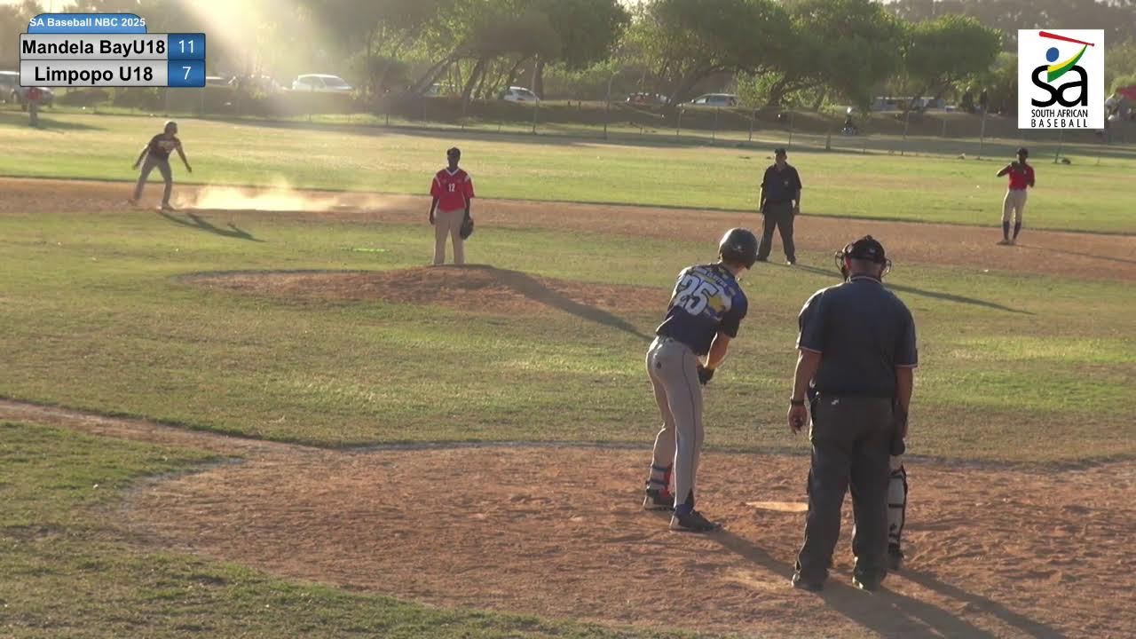 SA Baseball NBC 2025: Mandela Bay U18  vs Limpopo U18