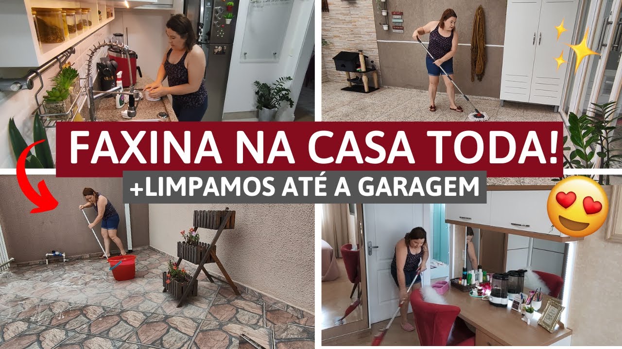 Vlog: FAXINA NA CASA TODA - Limpamos até a garagem I Alessa Vale ❤