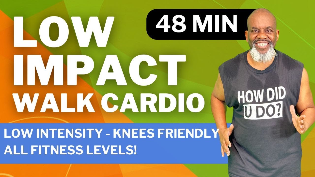 Easy Walk Cardio Workout | Knees Friendly