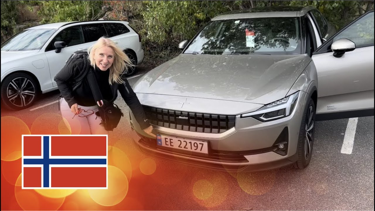 Норвегия 1. Лидер в мире по электромобилям. 2 дня по Норвегии на PoleStar 🔥Зажигалочка путешествует!